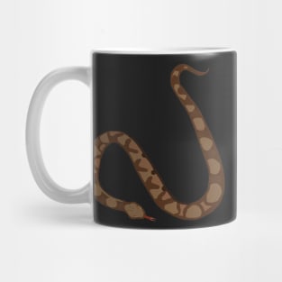 Copperhead Snake Design Mug